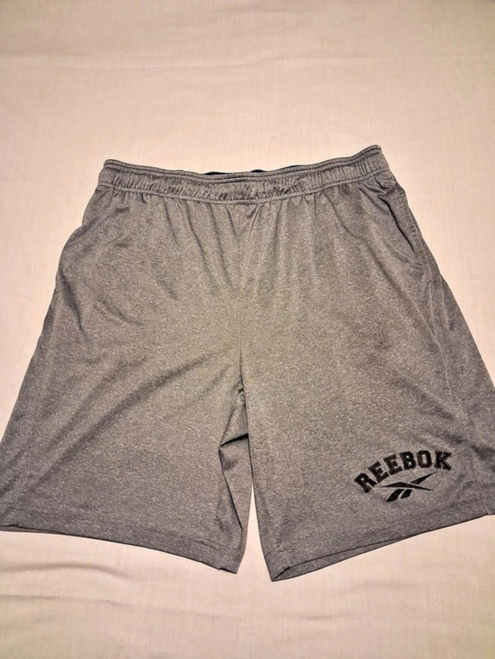 Reebok Men's Athletic Shorts Bluish Gray XL